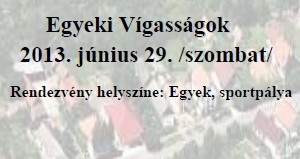 egyeki vigassagok