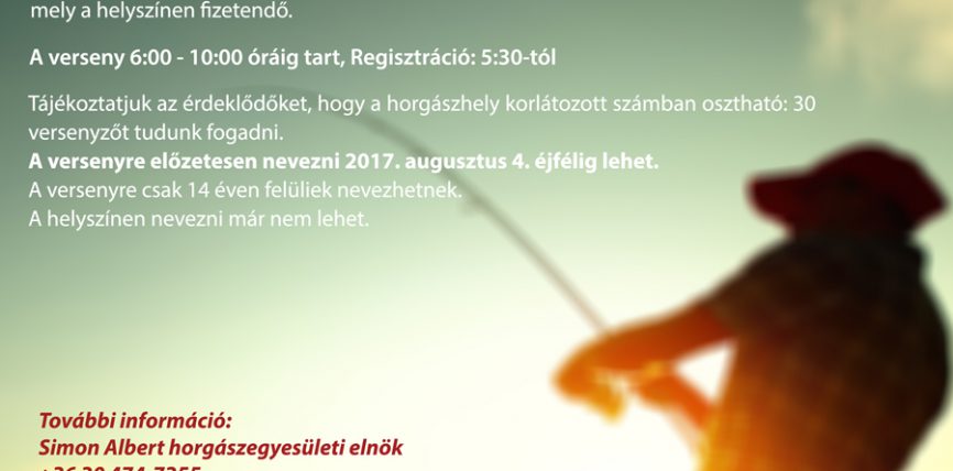 Csege Napok – Horgászverseny
