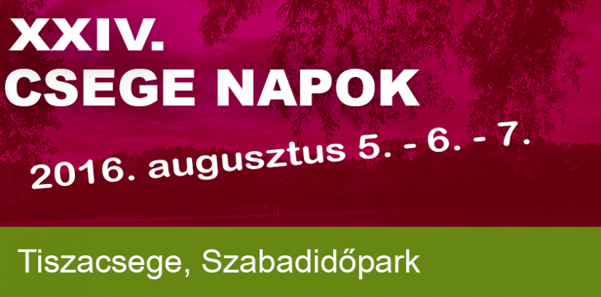 XXIV. Csege Napok