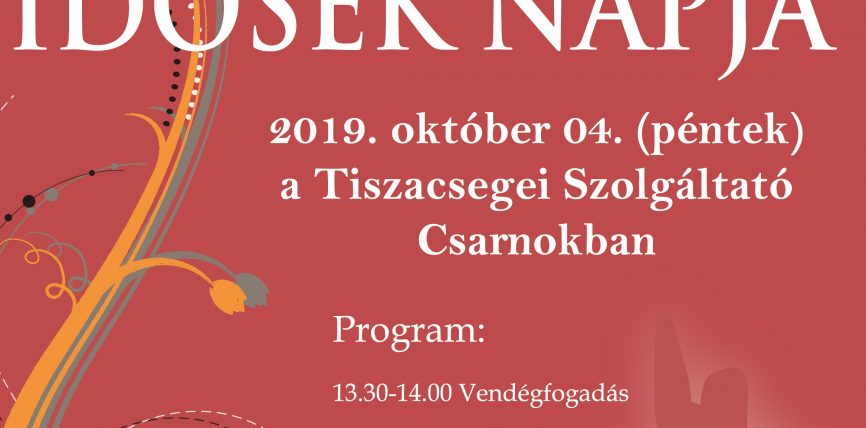Idősek Napja 2019. október 4-én