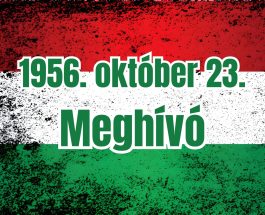 Meghívó ünnepi megemlékezésre