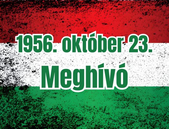 Meghívó ünnepi megemlékezésre